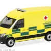 VW Crafter Kasten HD, Ambulance Croix Rouge (BE), 1:87, Herpa