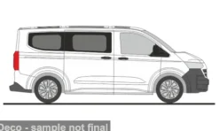 VW e-Transporter KR T7, weiss, 1:87, Rietze