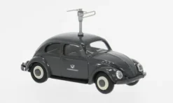 VW Käfer Brezelfenster, 1952, Funkmesswagen DBP, 1:87, Busch