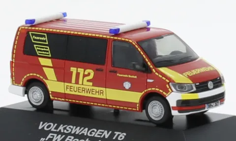 VW T6 Bus, Feuerwehr Bocholt, 1:87, Rietze
