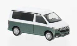 VW T6.1 California, grün/weiss, 1:87, Herpa