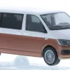 VW T6, weiss/bronze, 1:87, Rietze
