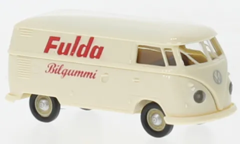 VW T1b Kasten, 1960, Fulda Bilgummi, 1:87, Brekina