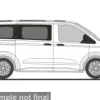 VW Transporter KR T7, weiss, 1:87, Rietze