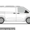VW Transporter KR T7, weiss, 1:87, Rietze