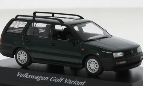 VW Golf Variant, grün, 1997, 1:43, Maxichamps
