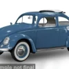 VW Käfer, blau, 1958, 1:12, Sun Star
