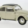 VW Käfer Brezelfenster, beige, 1950, 1:18, Welly