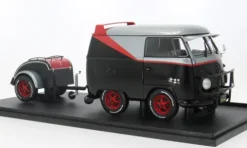 VW Kool Kombi, schwarz/silber, 2024, 1:18, Solido