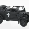 VW Kubel 4 x 4 Type 82, grau, 1940, 1:43, Cararama