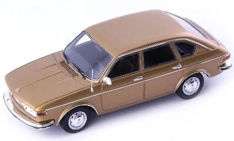VW 412 LE Limousine, gold, 1972, 1:43, AutoCult / Masterpiece