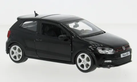 VW Polo V GTI, schwarz, 1:24, Bburago
