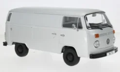 VW T2b Delivery Van, silber, 1972, 1:18, KK Scale