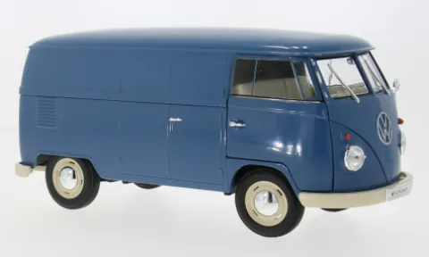 VW T1, blau, 1963, 1:18, Welly