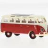 VW T1b Samba, hellbeige/rot, 1960, 1:87, Brekina