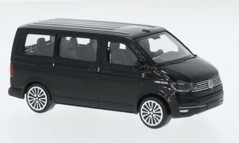 VW T6.1 Bus, schwarz, 2020, 1:43, Bburago