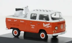 VW T2 Doppelkabine, Vintage Scooter Parts, 1:43, Schuco