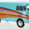 VW T1 Kasten, türkis/Dekor, 1:24, Motormax