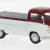 VW T1 Pick Up, weiss/rot, 1:43, Cararama