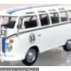 VW T1 Samba, 1950, Herby 53, 1:43, Cararama