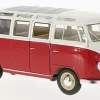 VW T1 Samba, rot/weiss, 1963, 1:24, Welly