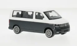VW T6.1 Transporter, dunkelblau/weiss, 2020, 1:43, Bburago