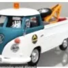 VW T1, weiss/blau, 1:43, Cararama