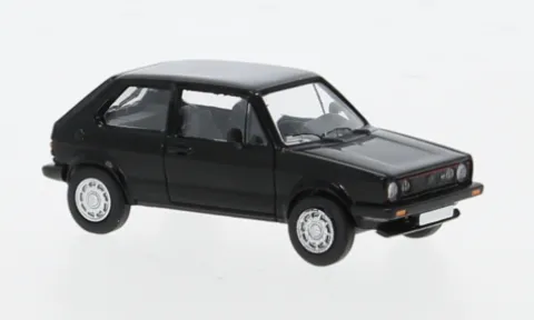 VW VW Golf I GTI Pirelli, schwarz, 1980, 1:87, PCX87