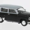 Wartburg 311 Kombi, schwarz/grau, 1959, 1:87, Brekina