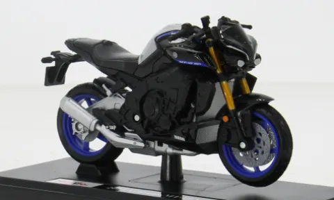 Yamaha MT-10 SP, schwarz/silber, 1:18, Maisto