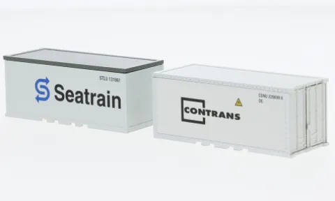 Zubehörpackung 20' Container, 1:87, Wiking